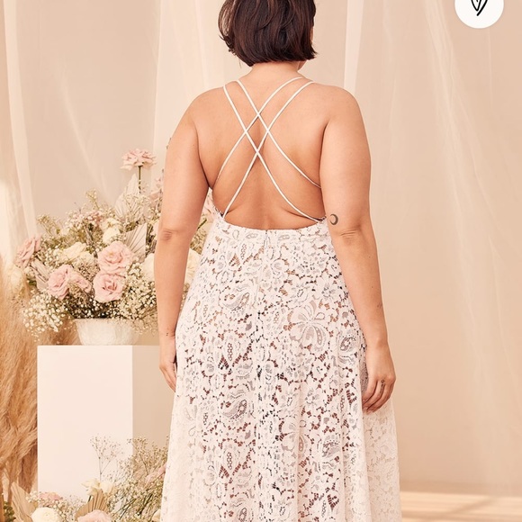 Lace beach wedding dress - Picture 7 of 7